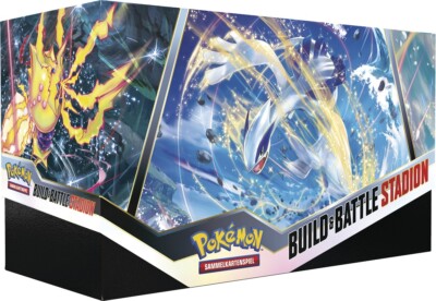Pokemon - SWSH12 Silberne Sturmwinde - Build & Battle Stadium Box - Deutsch