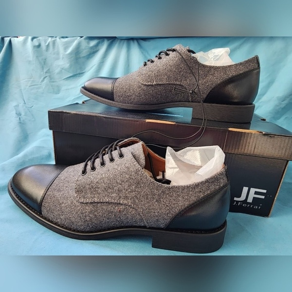 JF J.Ferrar Mens Hyde Oxford Shoes | eBay display picture 1