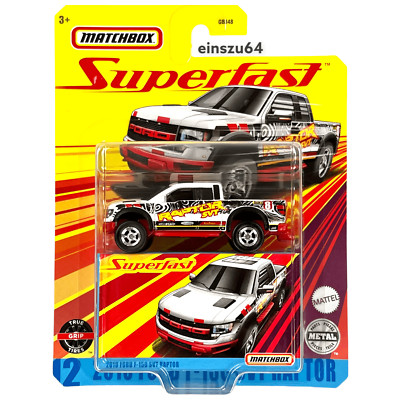 Matchbox Superfast - 2010 Ford Raptor SVT pick-up - GNY12 - No.12 - 1:64 - OVP
