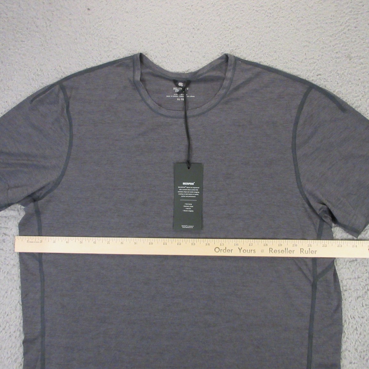 Reigning Champ Mens Deltapeak 90 Training Shirt size XL Reigning Champ Mens Deltapeak 90 Training Shirt size XL
