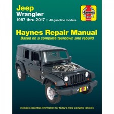 Jeep Wrangler 1987-2017 USA US Kanada Import repair manual Haynes