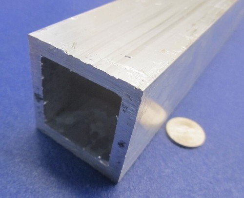 6063 T52 Aluminum Square Tube 2.00" Square x 1/4" Wall x 36" Long - Picture 5 of 10