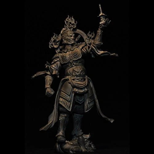 Kaiyodo Takeya Revoltech Actionfigur: #001 Tamonten Holzversion aus JAPAN - Bild 3 von 3