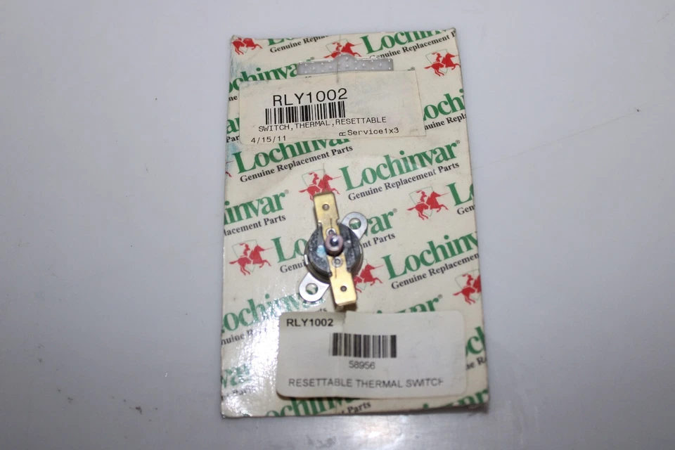 Lochinvar RLY1002 Collector thermal Switch