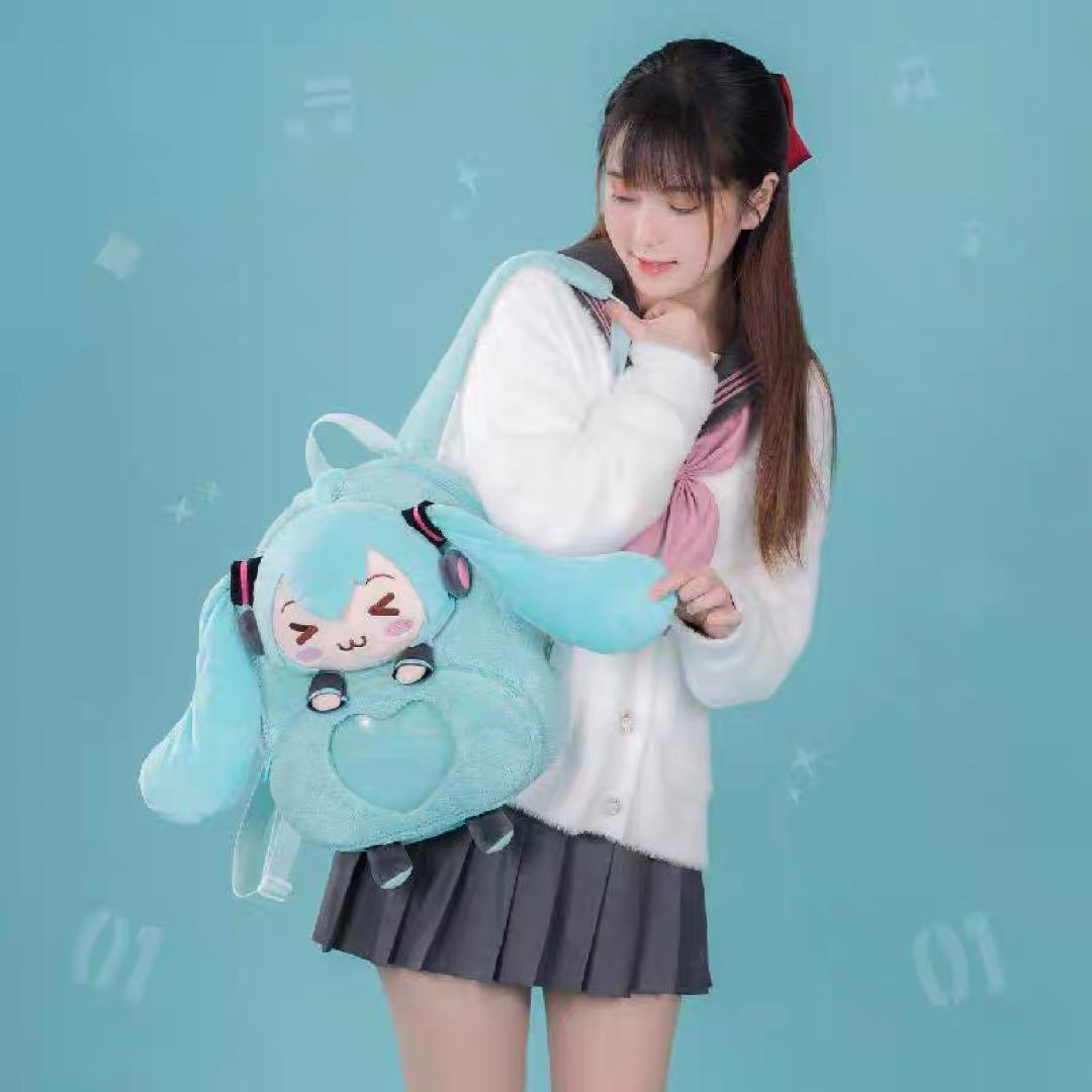 Hatsune Miku Plush Backpack Moeyu Ita Bag | eBay