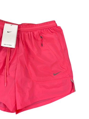 Nike Running Divison 4" Dri-Fit ADV 2-in-1 Running Shorts Mens L Pink FZ0609-629 - Picture 6 of 10