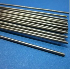 2 PACK 304 / 316 STAINLESS STEEL ROD 3/16" ROUND, 36" LONG BAR STOCK RODS