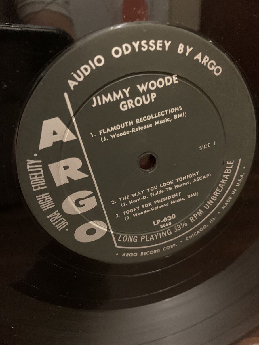 JIMMY WOODE The Colorful Strings Of Jimmy Woode 1958 LP Argo LP-630 VG+/VG