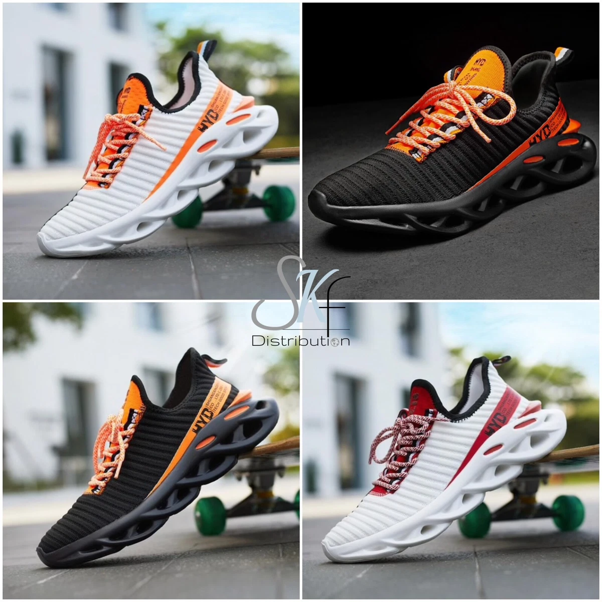 Cheap sales orange sneakers