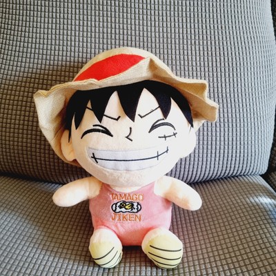 One Piece luffy  doll stuffed animals Small size 12 inch tall Kids Birthday Gift