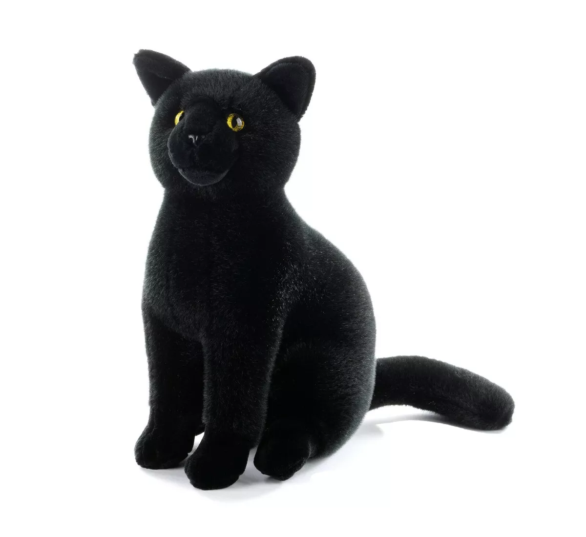 Sac peluche chat noir