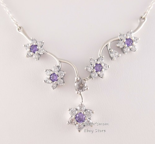 FORGET ME NOT Authentic PANDORA Purple 