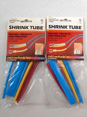 QTY: 2 Heat Shrink Tube 7 piece assorted sizes Fast wiring by calterm