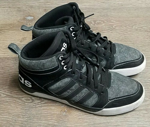 adidas neo raleigh 9tis mid grey sneakers