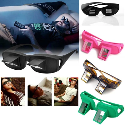 RANPO Lazy Glasses Prism Horizontal Bed Reading Lying Down Watching TV Glasses RC