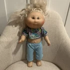 Vintage 1978 Hard Plastic Cabbage Patch Kids Mattel Blonde Hair Doll 15”