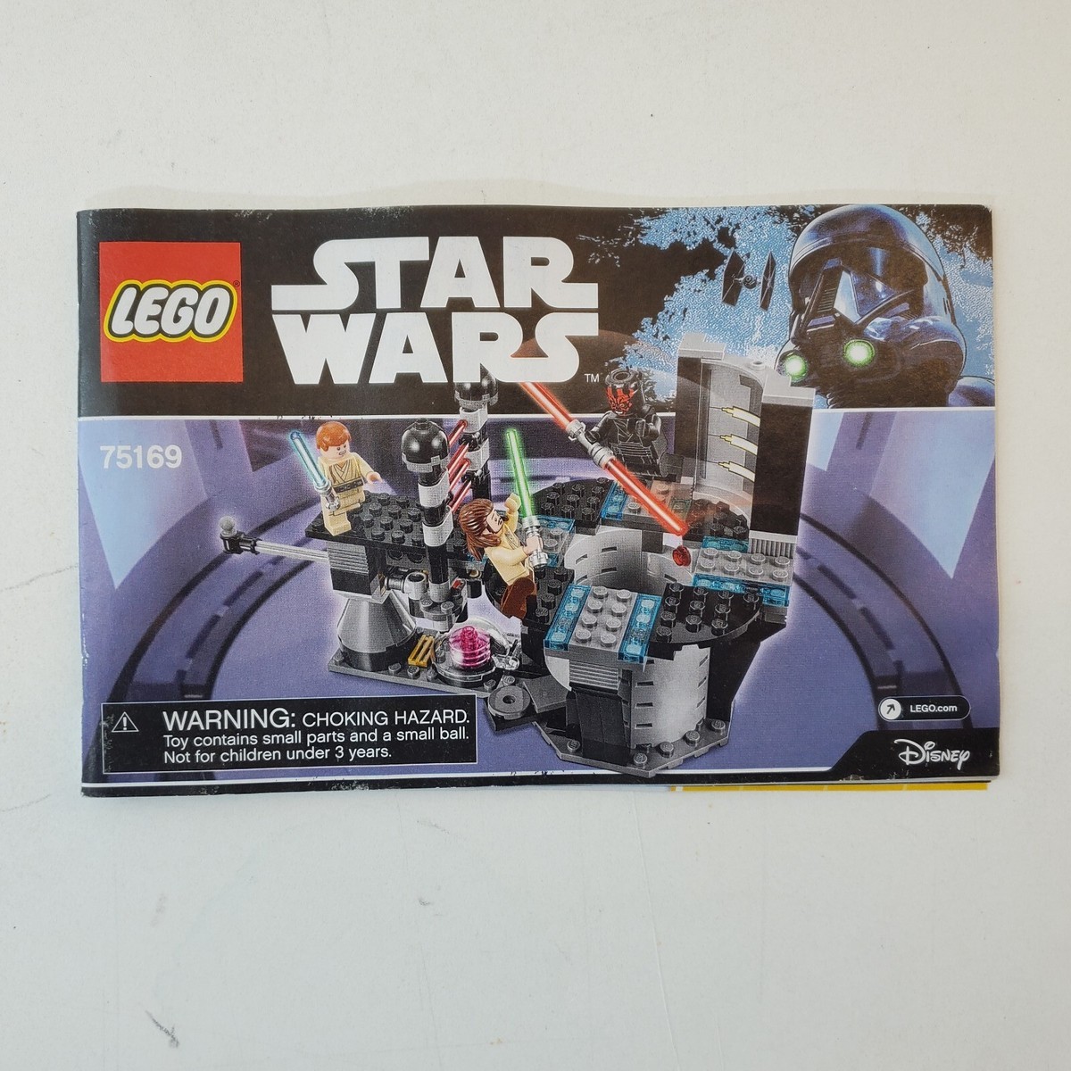 Lego Star Wars 75169 Duel On Naboo Replacement Instructions Guide