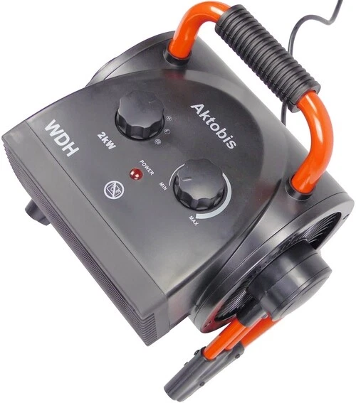 Electric heater frost monitor fan heater fan Aktobis WDH-BGP02 (2kW) - Image 3 of 4