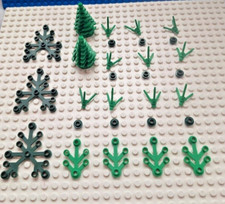 Listing image for LEGO GARDEN LEAF/PLANT/STEM/TREE BUNDLE (2435-2417-2423) 29 PIECES BRAND NEW