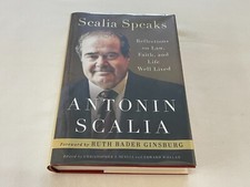 SCALIA SPEAKS Reflections on Law, Faith... ANTONIN SCALIA 2017 Hardcover 1ST MNT