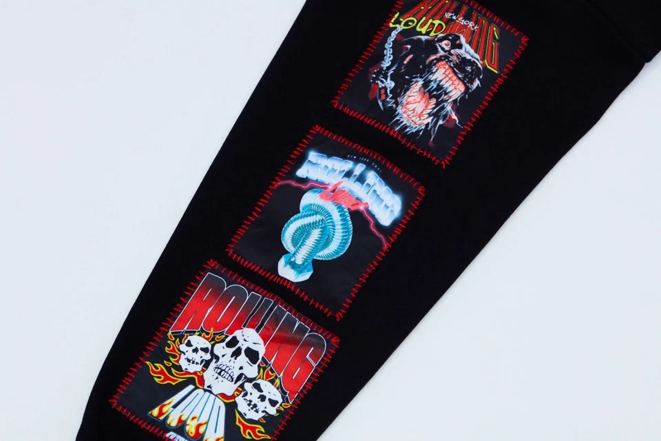 ТОЛСТОВКА С КАПЮШОНОМ ROLLING OUD NYC С НАШИВКОЙ 2021. - Изображение 3 из 4