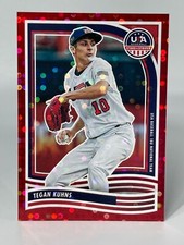 2024 Panini USA Stars & Stripes TEGAN KUHNS #71 Red Parallel 017/199