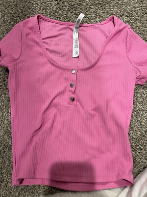 Pink Crop Top 