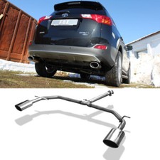 FOX Endrohrsystem re li je 1x140x90mm für Toyota RAV 4 IV Diesel ab Bj 12 FOX Endrohrsystem re li je 1x140x90mm für Toyota RAV 4 IV Diesel ab Bj 12