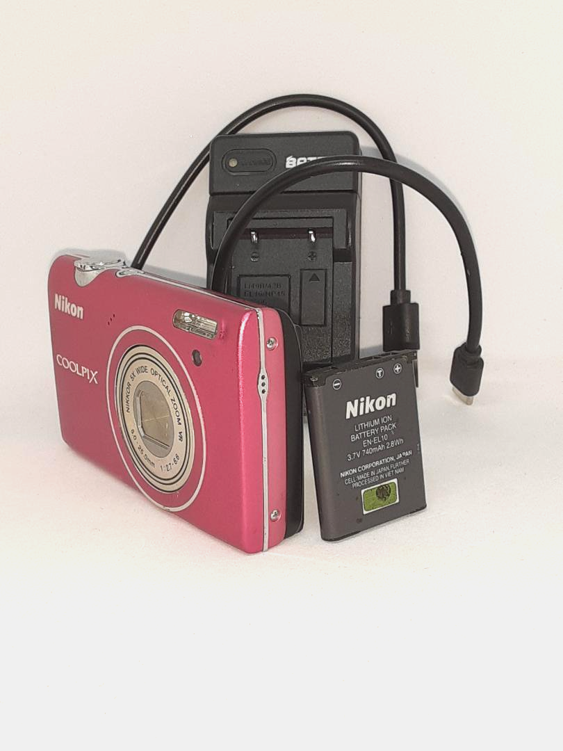 美品 動作確認済 Nikon coolpix S5100 ピンク デジタルカメラ Nikon COOLPIX ピンク デジタルカメラ S5100 中古】Nikon製 デジカメ