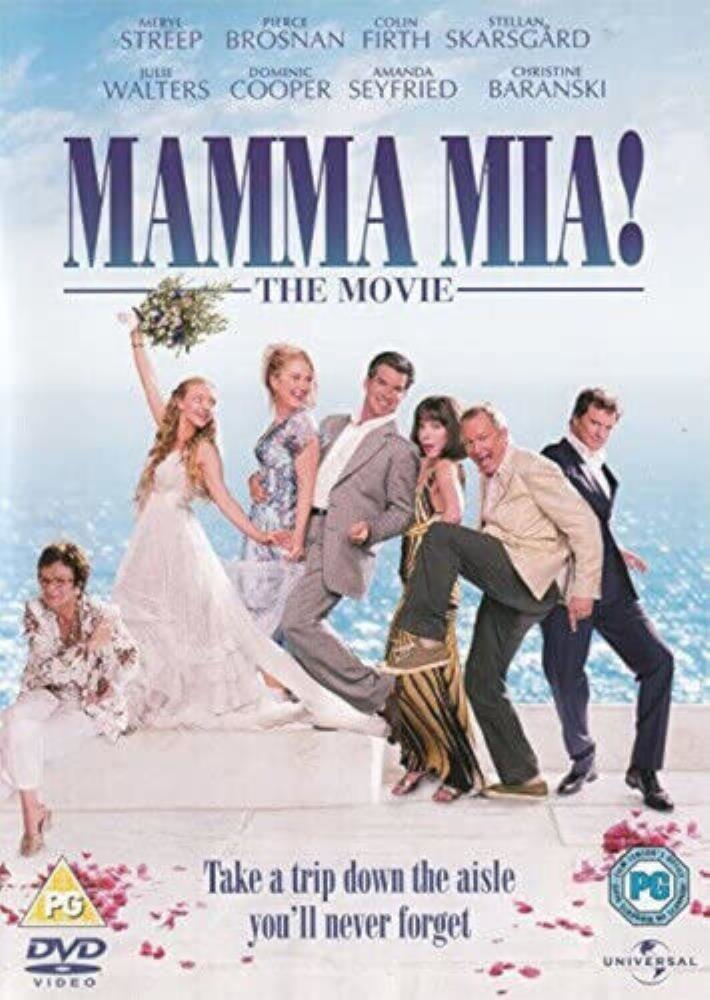 Mamma Mia!: The Movie DVD (2008) Meryl Streep FREE SHIPPING