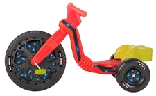 The Original Big Wheel 16" Racer Tricycle - Red/Yellow w/ Nean Blue Decals
