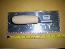 4-1/2" X 11" Notched Trowel  1/4" X 1/4" Teeth for TILE MASTIC ADHESIVE TOOL