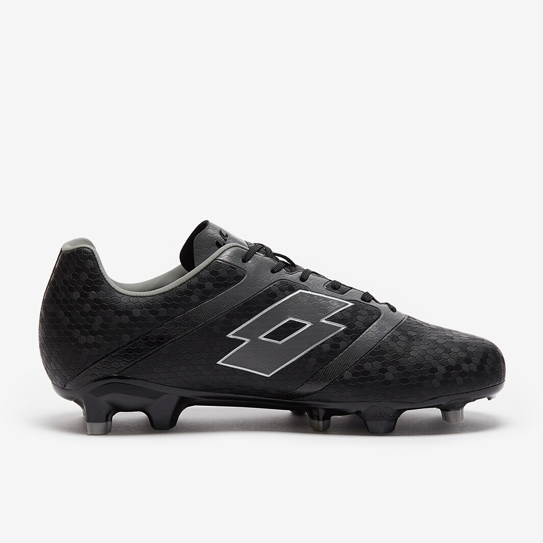 Scarpe tacchetti calcio uomo Lotto Maestro 700 IV FG tutte nere Gravity Titan 9 5 nuove con scatola