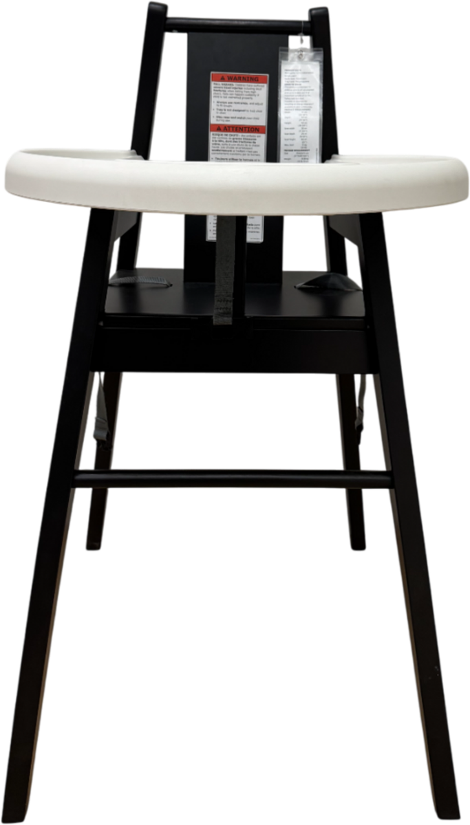 Brand New IKEA BLAMES High Chair With Tray Black (20 ⅛x21 ¼x36 ⅝