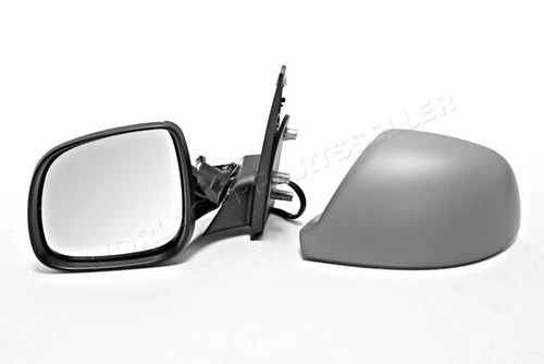 Primed Side Mirror Convex Left Fits VW Amarok Pickup 2010-