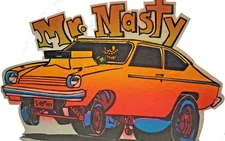 Chevy Vega Mr. Nasty Vintage 80's Iron on T-Shirt transfer. X 139