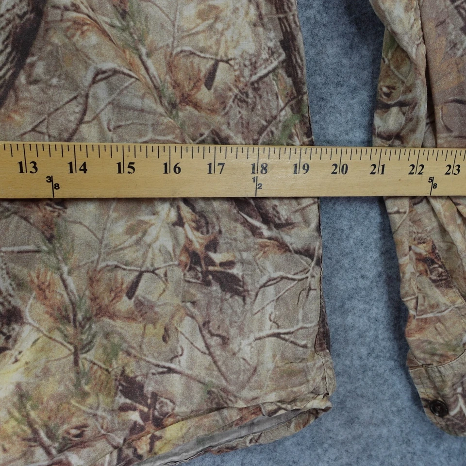 Camisa De Colección Ralph Lauren Denim Supply Pequeña Caza Árbol Real Camuflada Occidental Y2K Foto 4 de 4