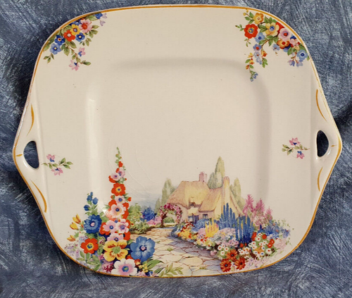 SWINNERTONS — HARVEST — OLD ENGLAND GARDENS — CAKE PLATE — SANDWICH PLATE — OOD - 第 2/18 張圖片
