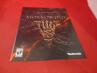 Elder Scrolls Online Morrowind Xbox One PS4 PC Mac Promotional Pre-Release Flier