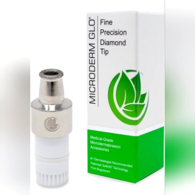 NWT, Microderm GLO, Fine / Precision Diamond Tip, Medical-Grade Mircoderm