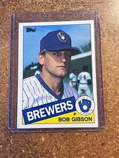 1985 Topps Traded Baseball # 39T Bob Gibson RC 1