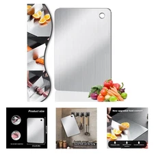 Titanium Cutting Board for Kitchen, Stainless Non Stick Chopping Board, Upgrade