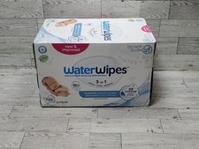 WaterWipes Sensitive 3-in-1 Newborn  Baby Wipes, 12 packs/720 wipes - Exp 5/27