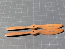 NOS Vintage Top Flite 8-6 Wood RC Airplane Propellers Set of 2