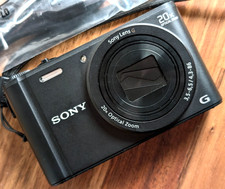 English OK Excellent Sony Cyber-shot DSC-WX350 18.2 MP 20x Digital Camera Japan