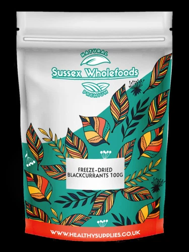 Freeze-Dried Blackcurrants 100g-250g (Sussex Wholefoods) - Picture 3 of 4
