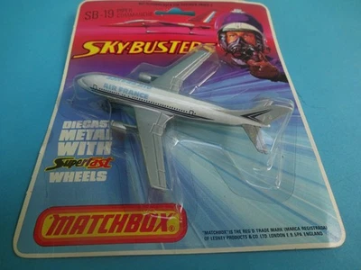 Matchbox Skybusters SB3 A300 Airbus Air France im Blister Error SB19 - Bild 1 von 3