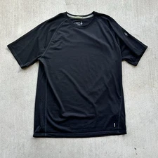 Smartwool Men’s Merino Sport 150 Short Sleeve T Shirt Size L Black