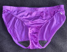 Vanity Fair M Y2K Vintage Second Skin Purple Low Rise Bikini Panty Underwear