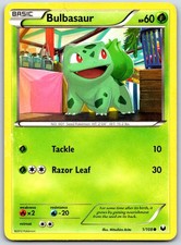 Bulbasaur Common Dark Explorers 1/108 LP on eBay